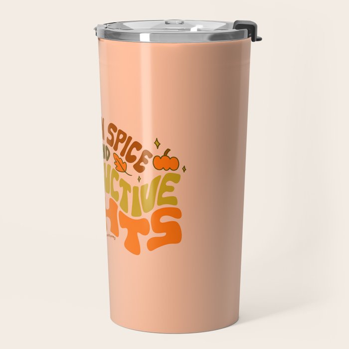 Pumpkin Spice and Reproductive Rights Travel Mug Gallery Image 2