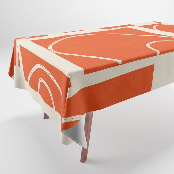 Abstract Pathways 5 Tablecloth Gallery Image 1