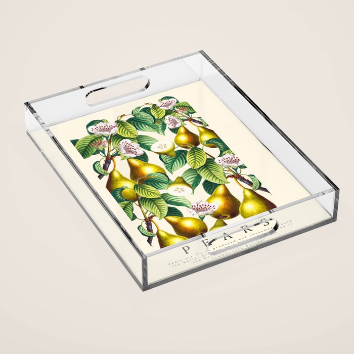PEARS Acrylic Tray Gallery Image 1