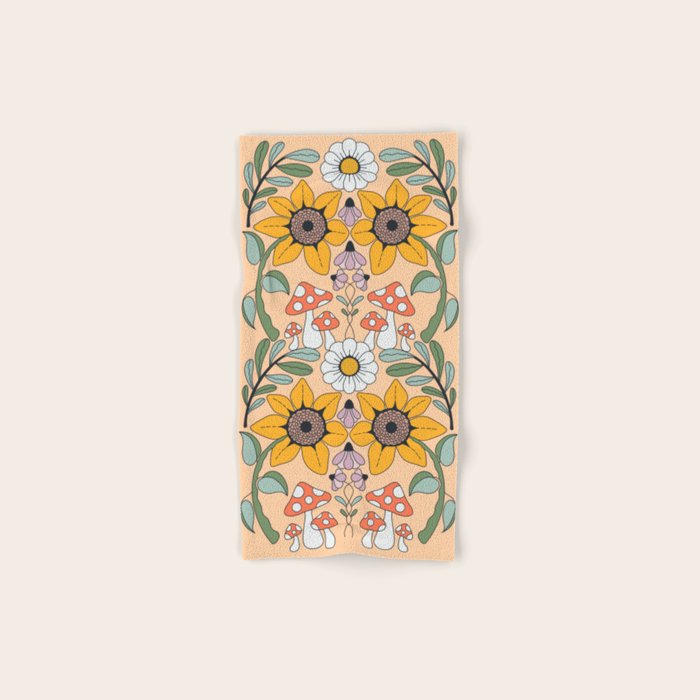 Kaleidoscope Garden Bath Towel Gallery Image 1
