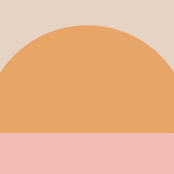 Minimal Sunrise Sunset - Earthy Neutral Coffee Mug Gallery Image 2