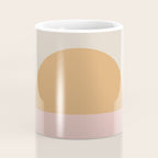 Minimal Sunrise Sunset - Earthy Neutral Coffee Mug Gallery Image 4
