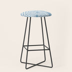 Retro Checkered Squares B Stool Gallery Image 1