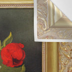 A Painting of Flowers With Color Bars Wall Tapestry Gallery Image 3