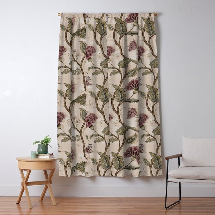 Indienne Vine - Desert Dusk Window Curtain Gallery Image 5