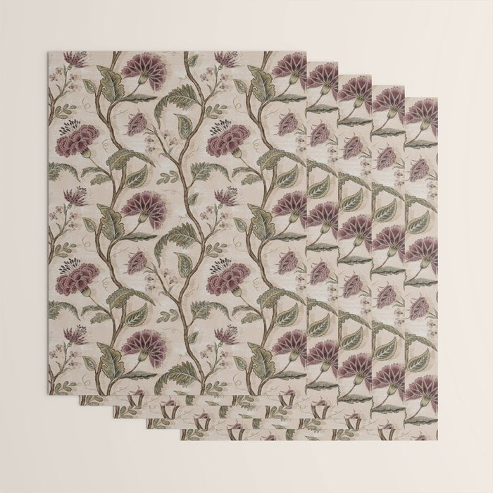 Indienne Vine - Desert Dusk Wrapping Paper Gallery Image 3