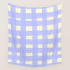 checks checks- lavender Wall Tapestry Gallery Image 4
