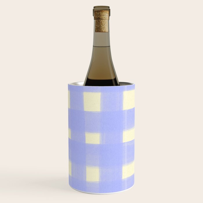 checks checks- lavender Wine Chiller Gallery Image 2