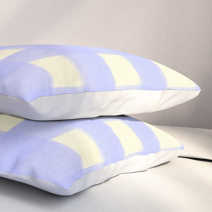 checks checks- lavender Pillow Sham Gallery Image 3