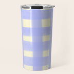 checks checks- lavender Travel Mug Gallery Image 1