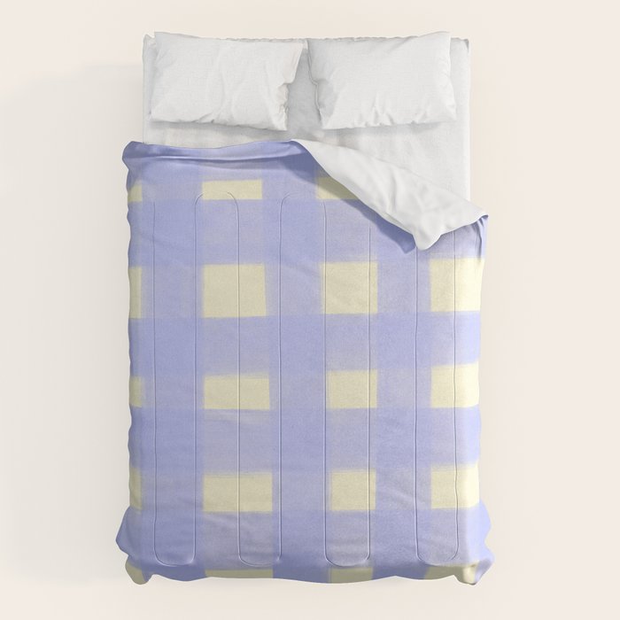 checks checks- lavender Comforter Gallery Image 1