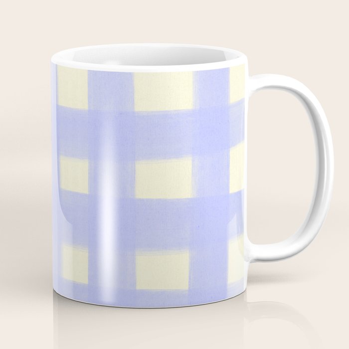 checks checks- lavender Coffee Mug Gallery Image 1
