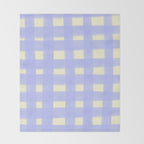 checks checks- lavender Throw Blanket Gallery Image 2