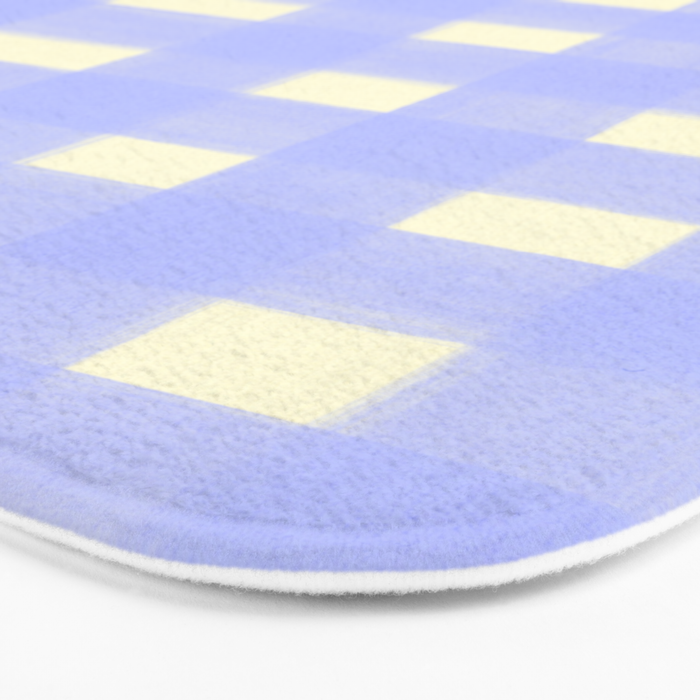 checks checks- lavender Bath Mat Gallery Image 3