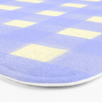 checks checks- lavender Bath Mat Gallery Image 3