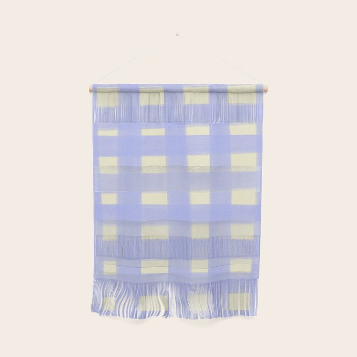 checks checks- lavender Wall Hanging Gallery Image 1