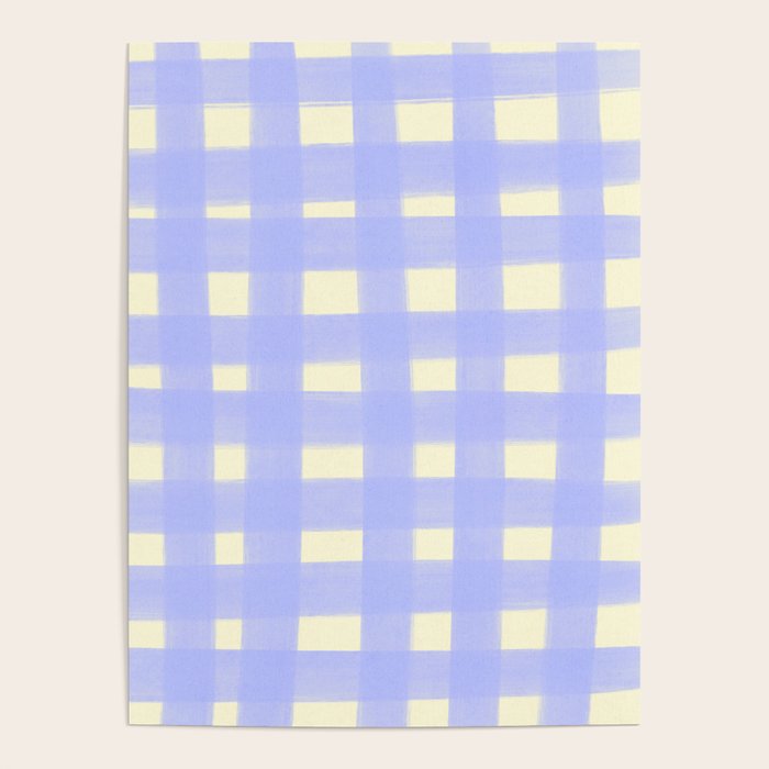 checks checks- lavender Poster Gallery Image 4