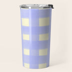 checks checks- lavender Travel Mug Gallery Image 2