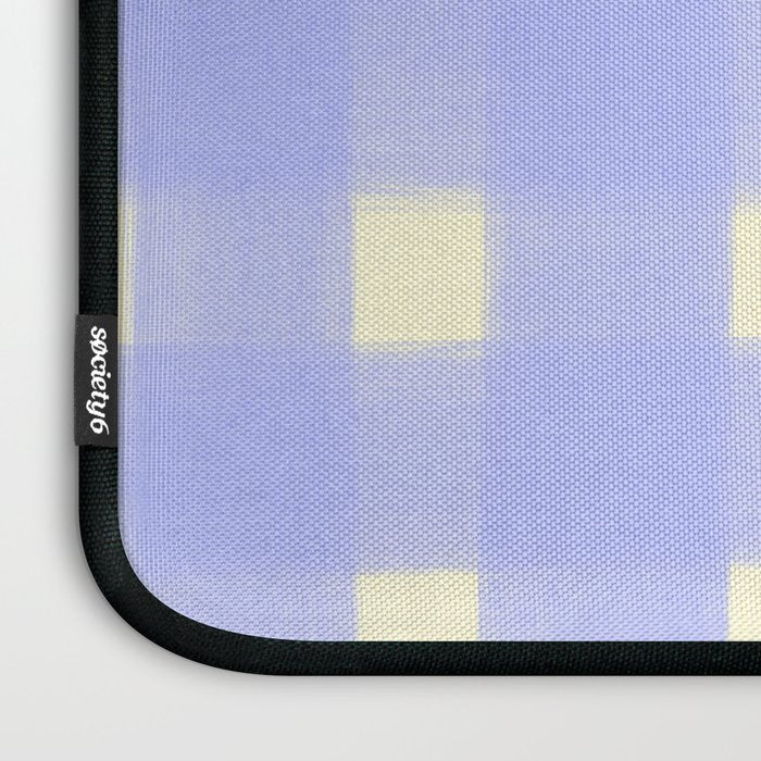 checks checks- lavender Laptop Sleeve Gallery Image 3