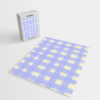 checks checks- lavender Jigsaw Puzzle Gallery Image 2