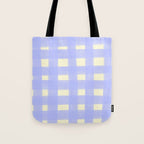 checks checks- lavender Tote Bag Gallery Image 1