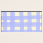 checks checks- lavender Desk Mat Gallery Image 3