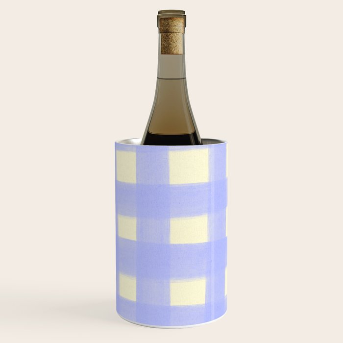 checks checks- lavender Wine Chiller Gallery Image 3