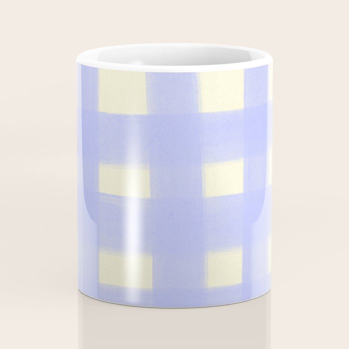 checks checks- lavender Coffee Mug Gallery Image 4