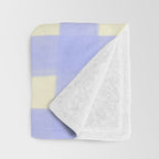 checks checks- lavender Throw Blanket Gallery Image 3