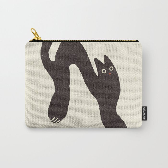 Le Chat. Funny cat illustration Carry All Pouch Gallery Image 1