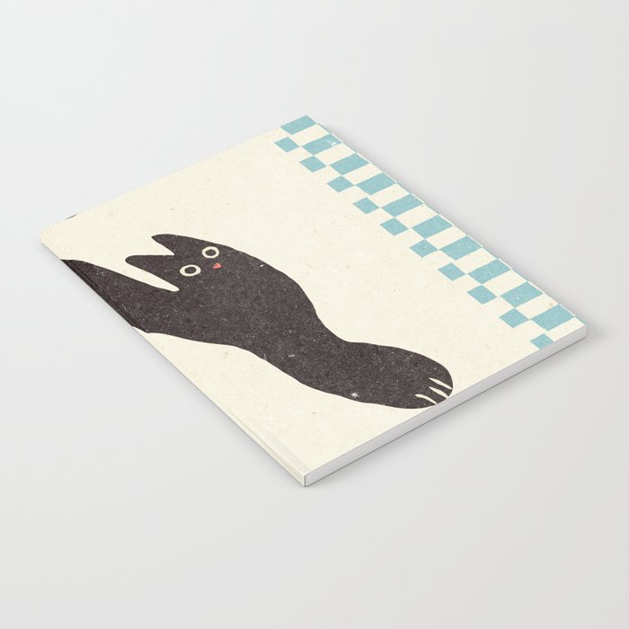 Le Chat. Funny cat illustration Notebook Gallery Image 1