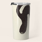 Le Chat. Funny cat illustration Travel Mug Gallery Image 3