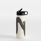 Le Chat. Funny cat illustration Water Bottle Gallery Image 1