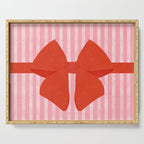 Red Bow Serving Tray Gallery Image 1