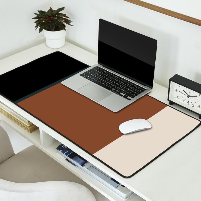 Contemporary Color Block XLVII Desk Mat Gallery Image 2