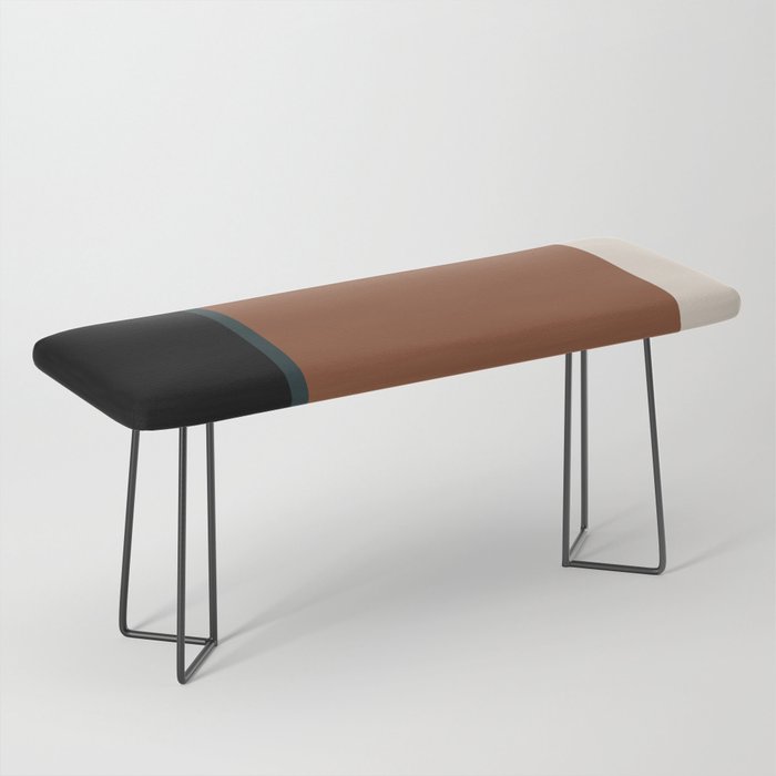 Contemporary Color Block XLVII Bench Gallery Image 1