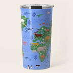 Earth Day, World map Travel Mug Gallery Image 1