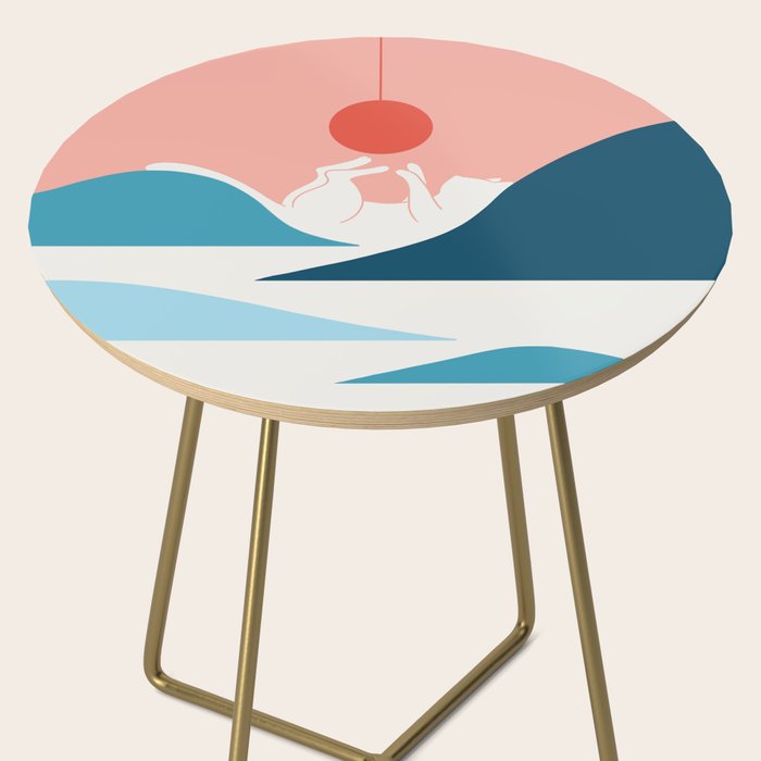 Cat Landscape 4 Side Table Gallery Image 2