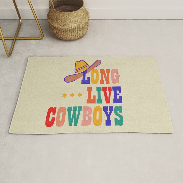 LONG LIVE COWBOYS Rug Gallery Image 1