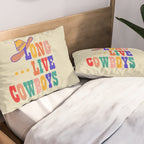 LONG LIVE COWBOYS Pillow Sham Gallery Image 2