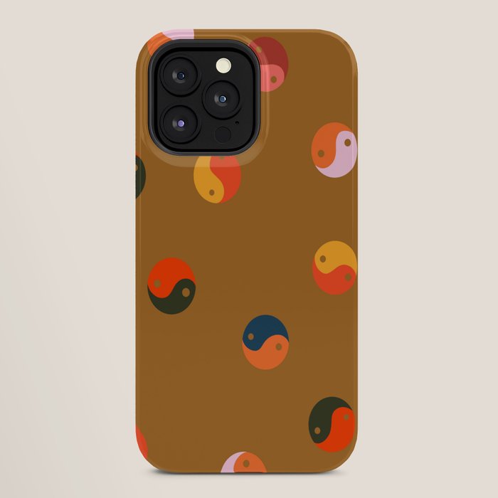 Yin and Yang Pattern -  golden yellow iPhone Case Gallery Image 28