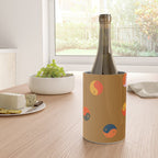 Yin and Yang Pattern -  golden yellow Wine Chiller Gallery Image 4