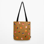 Yin and Yang Pattern -  golden yellow Tote Bag Gallery Image 2