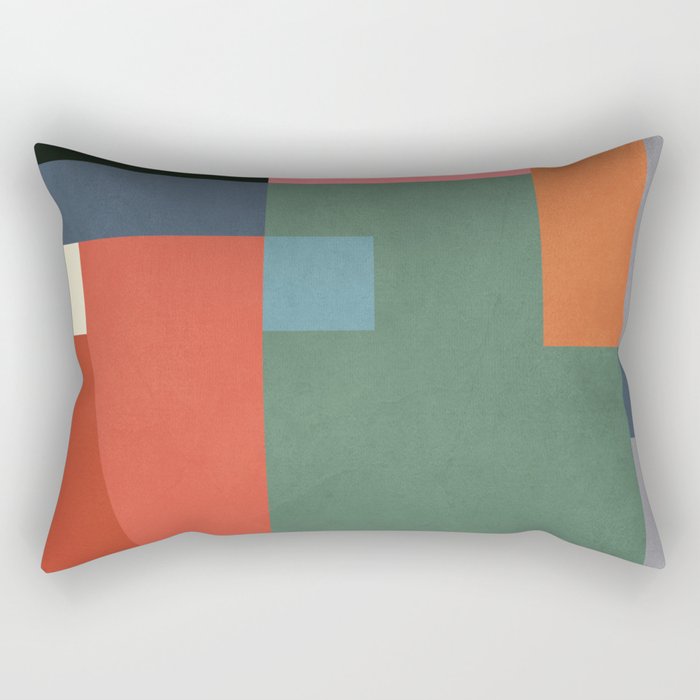 Geometric Shapes 28 Rectangular Pillow Gallery Image 1