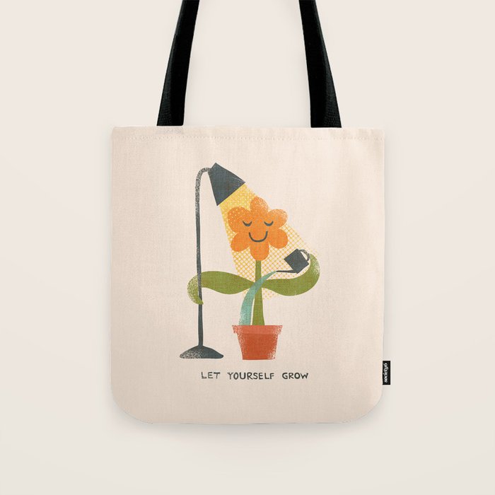 Let yourself grow Tote Bag Gallery Image 1