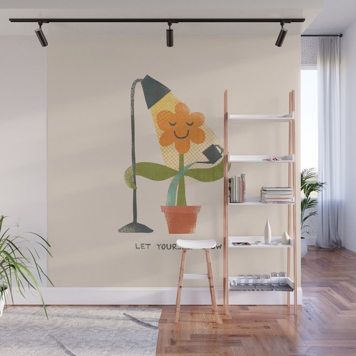 Let yourself grow Wall Mural Gallery Image 1