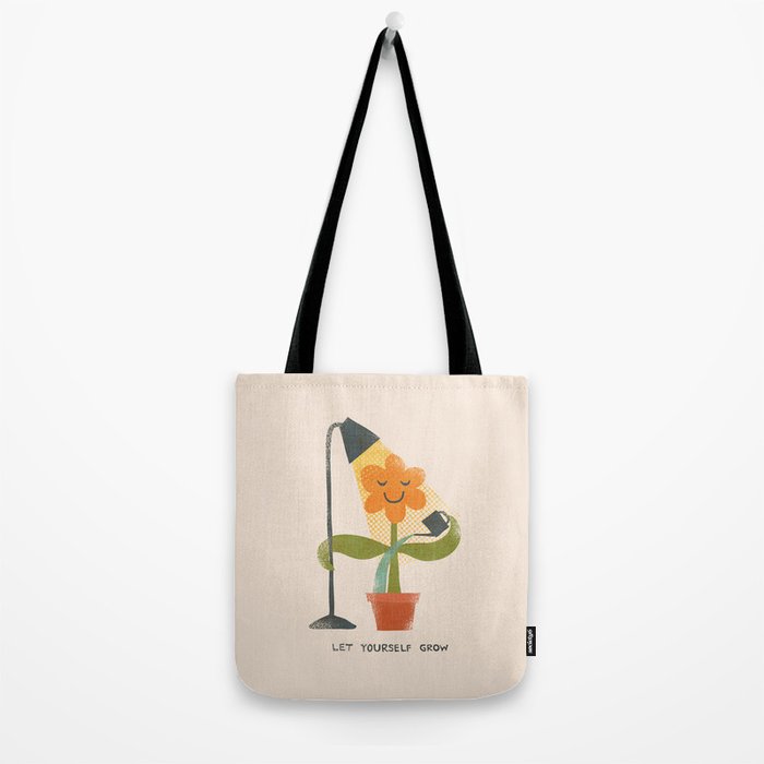 Let yourself grow Tote Bag Gallery Image 2