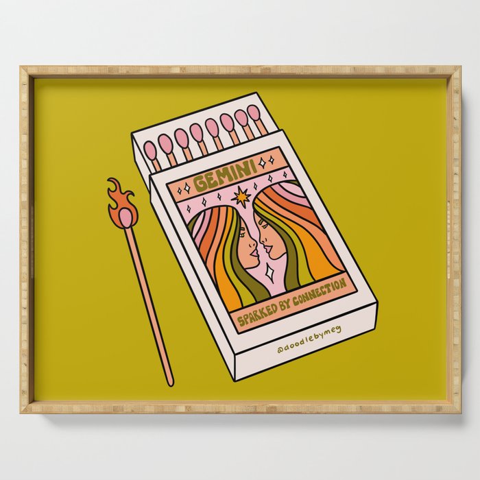 Gemini Matchbox Serving Tray Gallery Image 1
