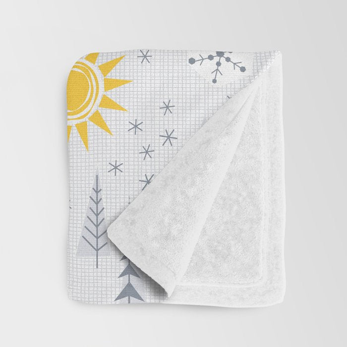 Winter Sunshine Throw Blanket Gallery Image 3