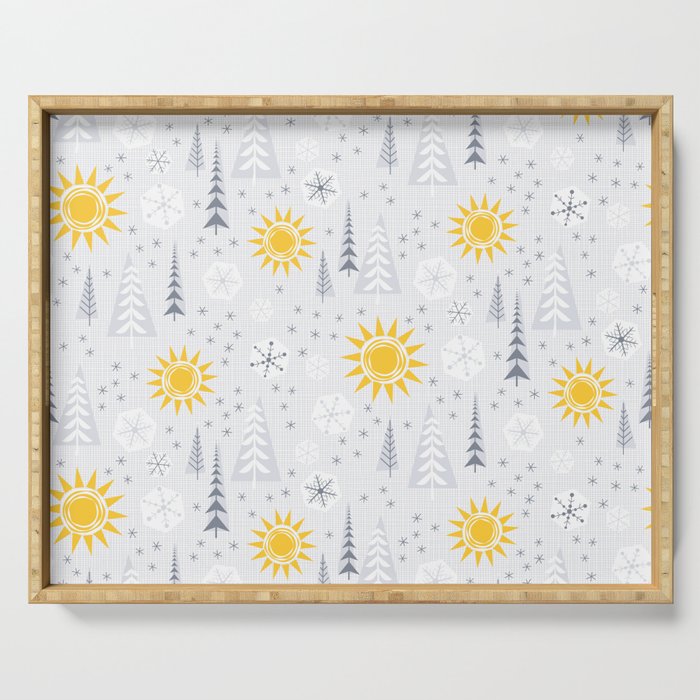 Winter Sunshine Serving Tray Gallery Image 1